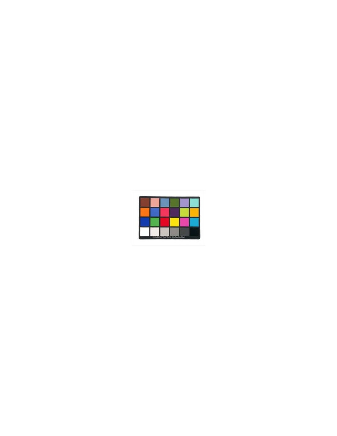 COLOR CHECKER - CHARTE 24 COULEURS - CLASSIC
